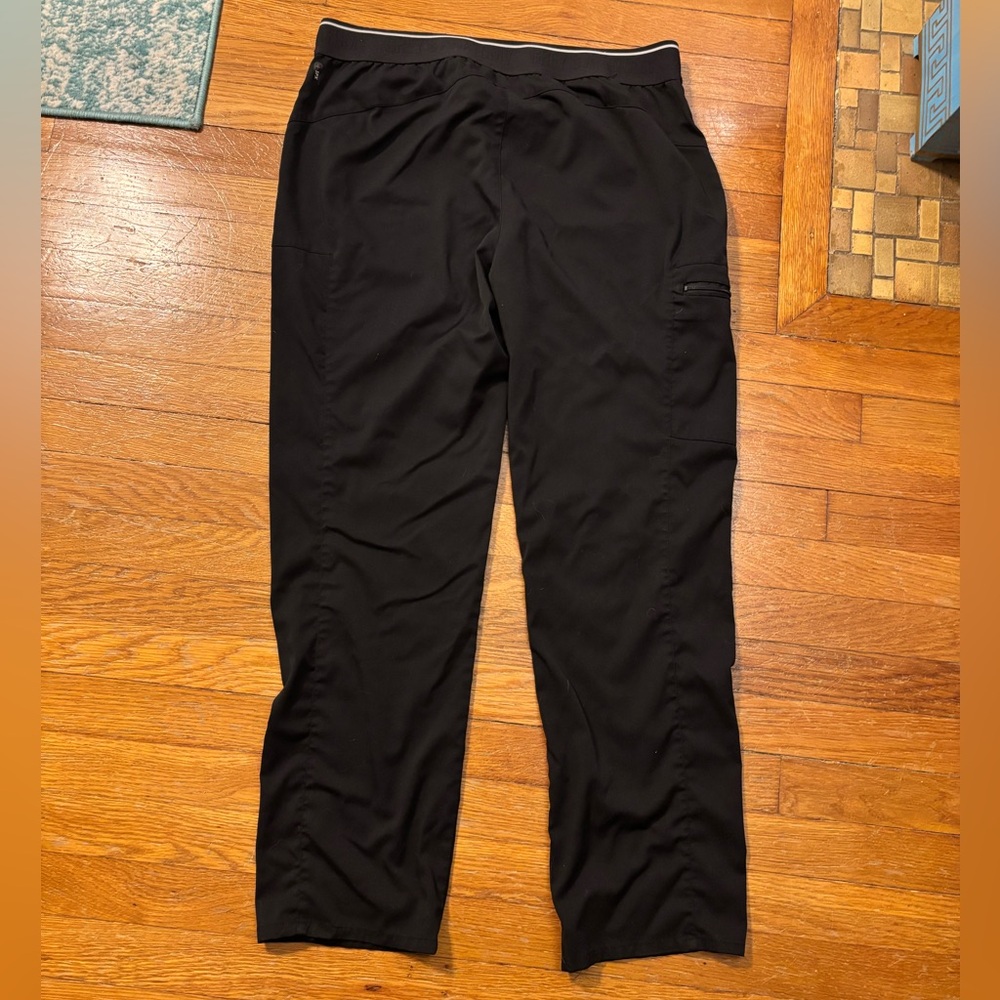 Grey’s Anatomy by Barco Women’s Black Scrub Pants XL GRP500 Stretch - Picture 8 of 9